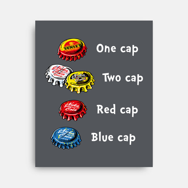 Bottle Caps Fever-None-Stretched-Canvas-Olipop