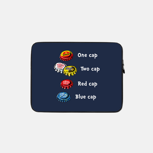 Bottle Caps Fever-None-Zippered-Laptop Sleeve-Olipop