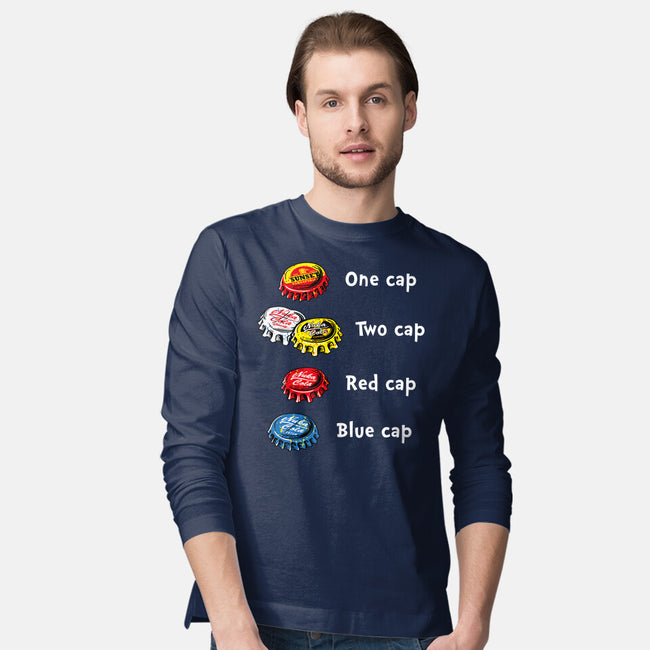 Bottle Caps Fever-Mens-Long Sleeved-Tee-Olipop