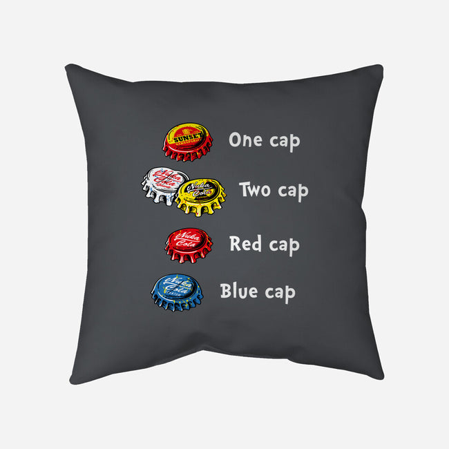Bottle Caps Fever-None-Removable Cover-Throw Pillow-Olipop