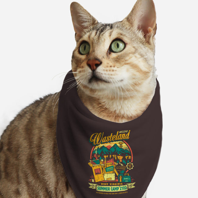 Radioactive Summer Camp-Cat-Bandana-Pet Collar-Olipop