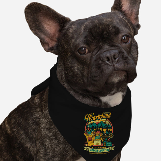 Radioactive Summer Camp-Dog-Bandana-Pet Collar-Olipop
