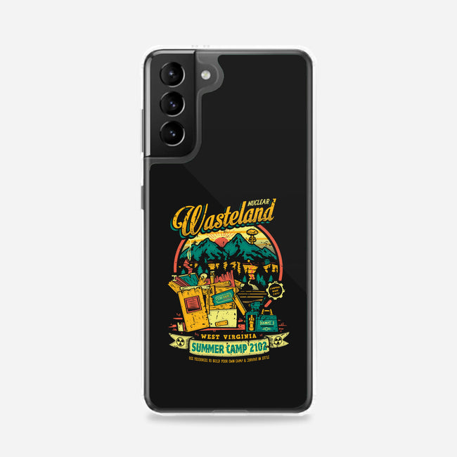 Radioactive Summer Camp-Samsung-Snap-Phone Case-Olipop