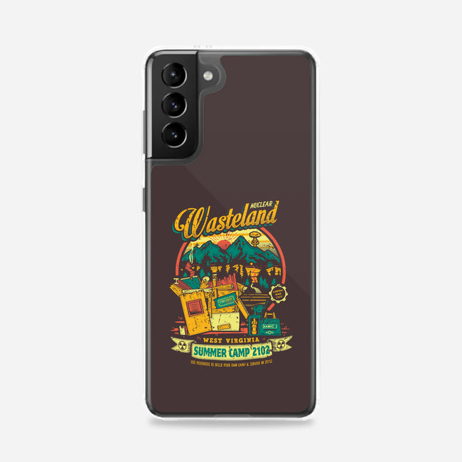 Radioactive Summer Camp-Samsung-Snap-Phone Case-Olipop