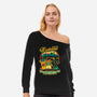 Radioactive Summer Camp-Womens-Off Shoulder-Sweatshirt-Olipop