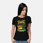 Radioactive Summer Camp-Womens-Basic-Tee-Olipop