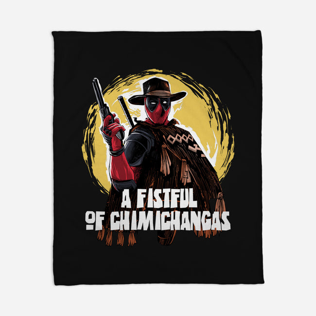A Fistful Of Chimichangas-None-Fleece-Blanket-zascanauta