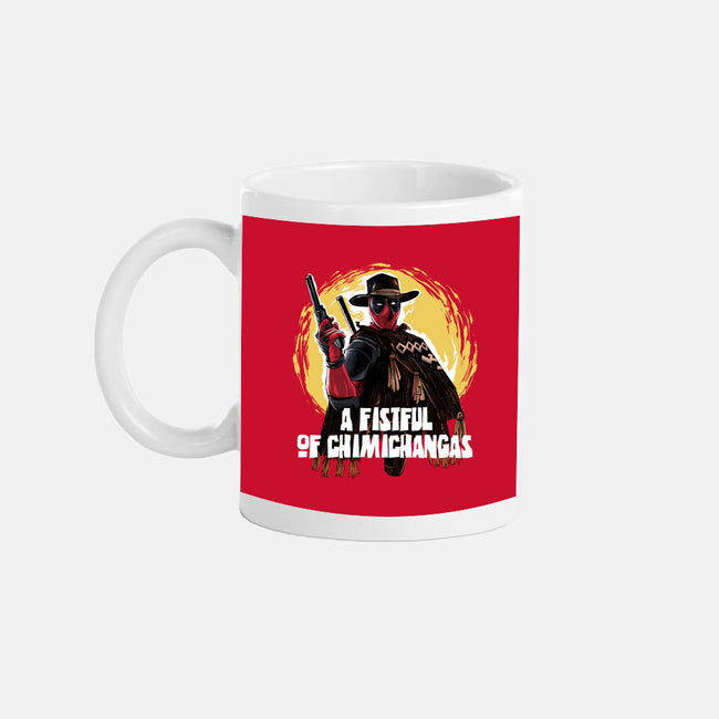 A Fistful Of Chimichangas-None-Mug-Drinkware-zascanauta