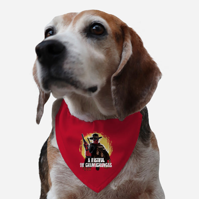 A Fistful Of Chimichangas-Dog-Adjustable-Pet Collar-zascanauta