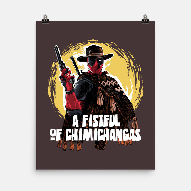 A Fistful Of Chimichangas-None-Matte-Poster-zascanauta