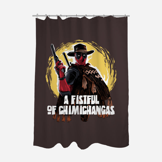 A Fistful Of Chimichangas-None-Polyester-Shower Curtain-zascanauta