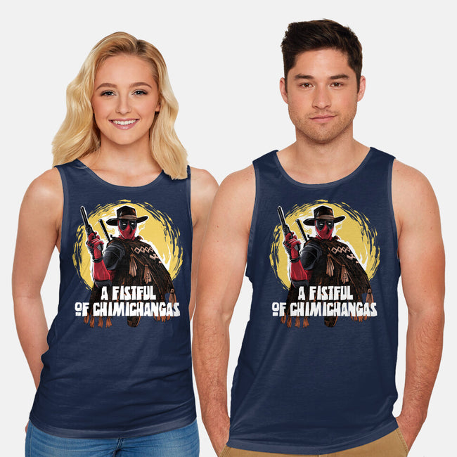 A Fistful Of Chimichangas-Unisex-Basic-Tank-zascanauta