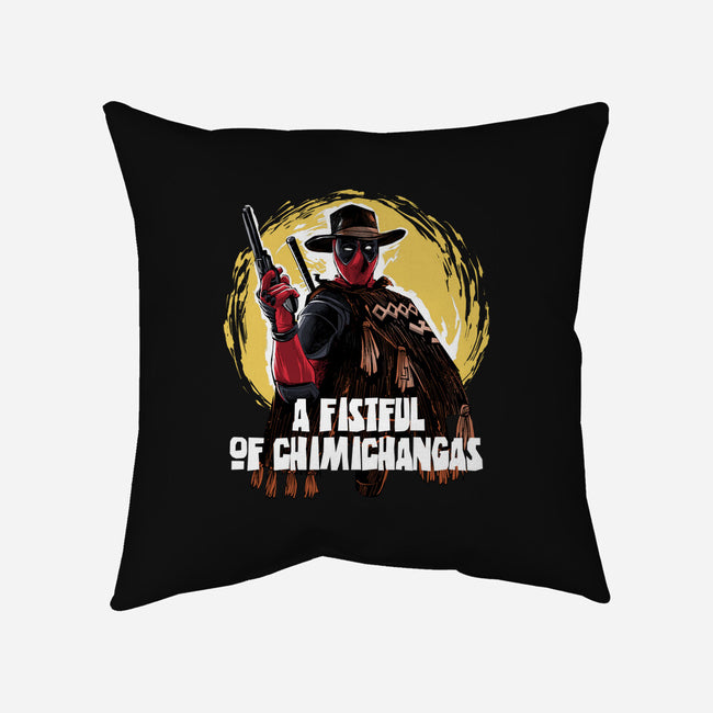 A Fistful Of Chimichangas-None-Non-Removable Cover w Insert-Throw Pillow-zascanauta