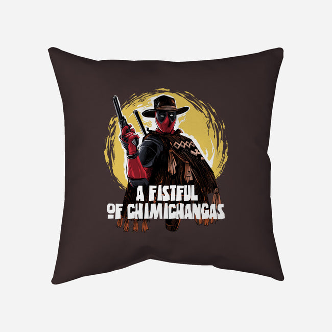 A Fistful Of Chimichangas-None-Non-Removable Cover w Insert-Throw Pillow-zascanauta