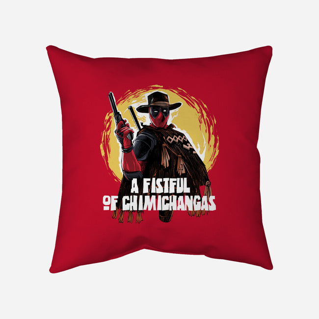 A Fistful Of Chimichangas-None-Removable Cover w Insert-Throw Pillow-zascanauta