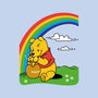 Gold At The End Of The Rainbow-None-Fleece-Blanket-imisko