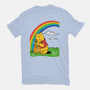Gold At The End Of The Rainbow-Womens-Basic-Tee-imisko