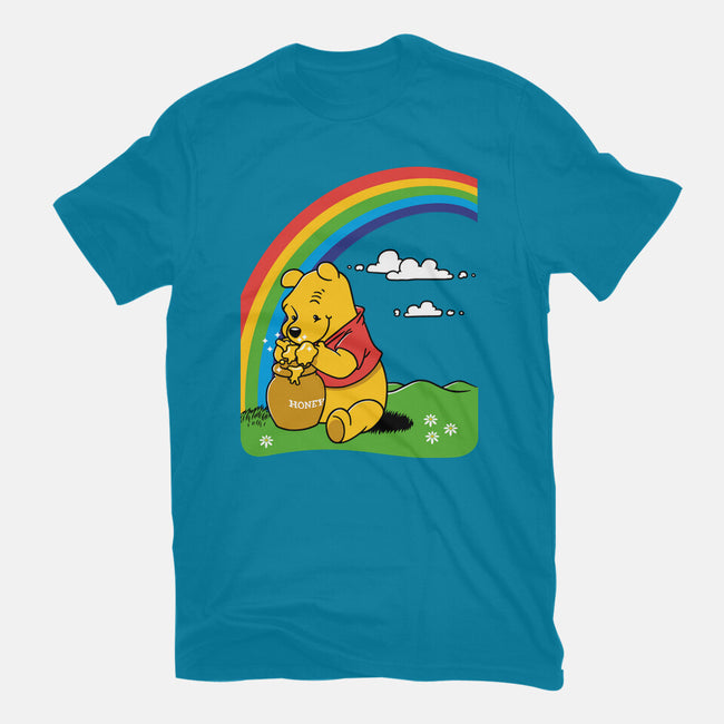 Gold At The End Of The Rainbow-Mens-Heavyweight-Tee-imisko