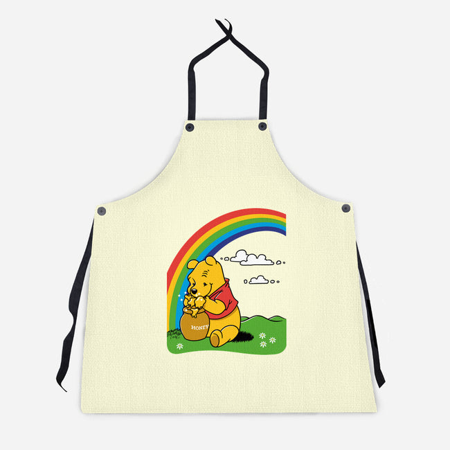 Gold At The End Of The Rainbow-Unisex-Kitchen-Apron-imisko