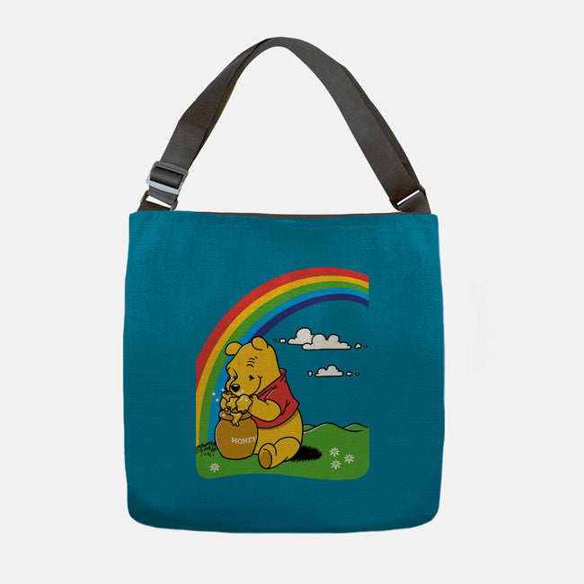 Gold At The End Of The Rainbow-None-Adjustable Tote-Bag-imisko