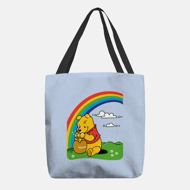 Gold At The End Of The Rainbow-None-Basic Tote-Bag-imisko