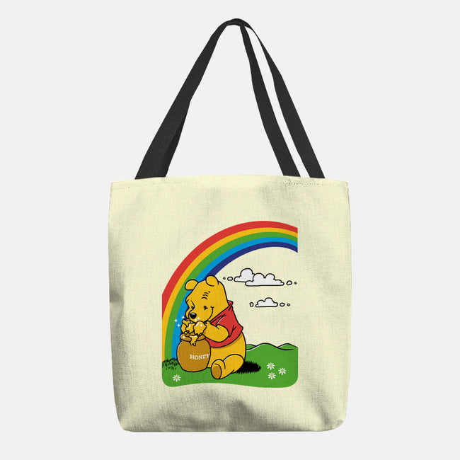 Gold At The End Of The Rainbow-None-Basic Tote-Bag-imisko