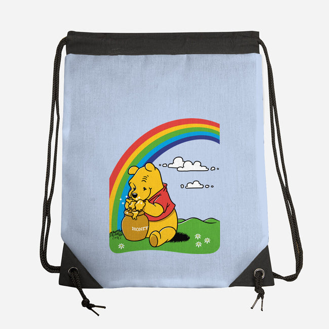 Gold At The End Of The Rainbow-None-Drawstring-Bag-imisko