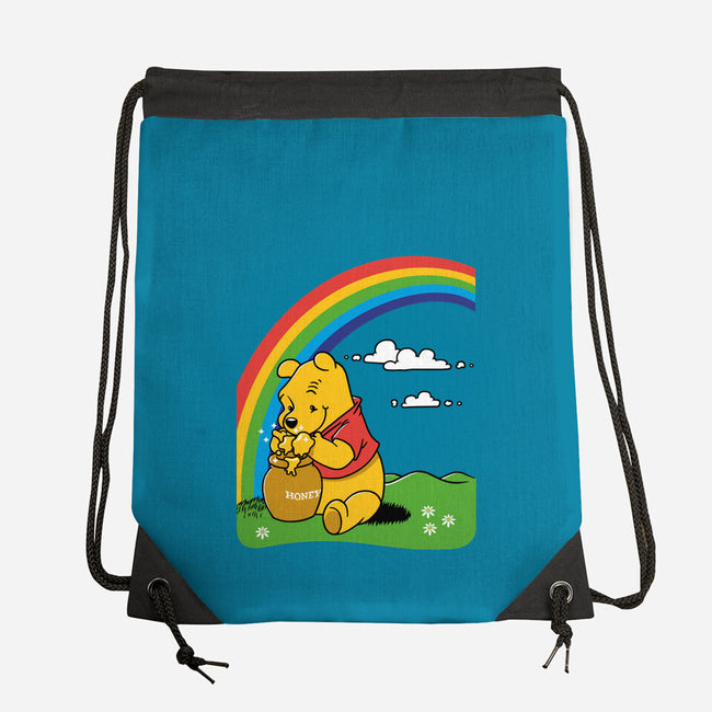 Gold At The End Of The Rainbow-None-Drawstring-Bag-imisko