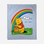 Gold At The End Of The Rainbow-None-Fleece-Blanket-imisko