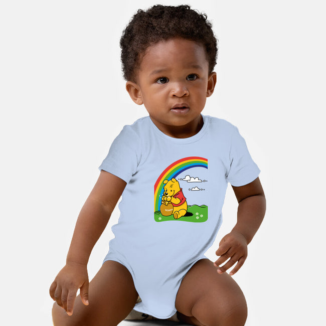 Gold At The End Of The Rainbow-Baby-Basic-Onesie-imisko