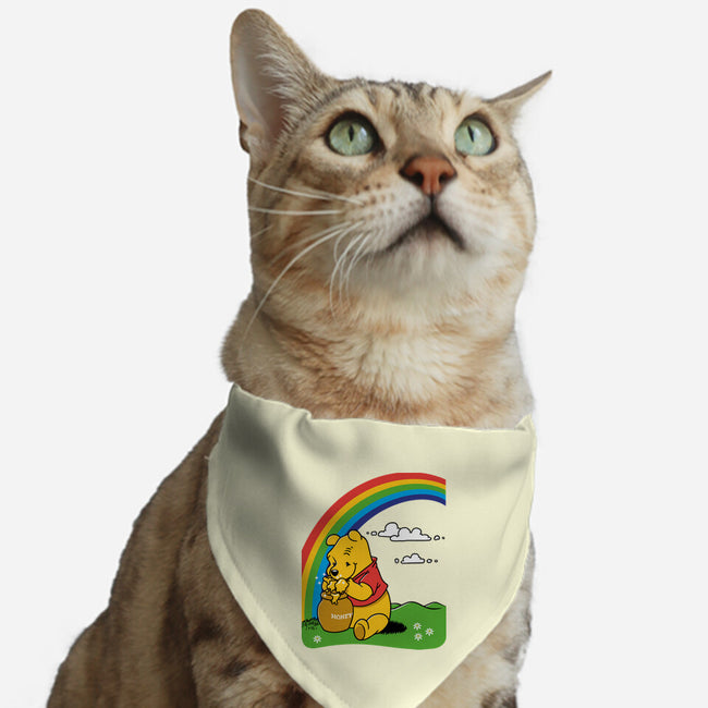 Gold At The End Of The Rainbow-Cat-Adjustable-Pet Collar-imisko