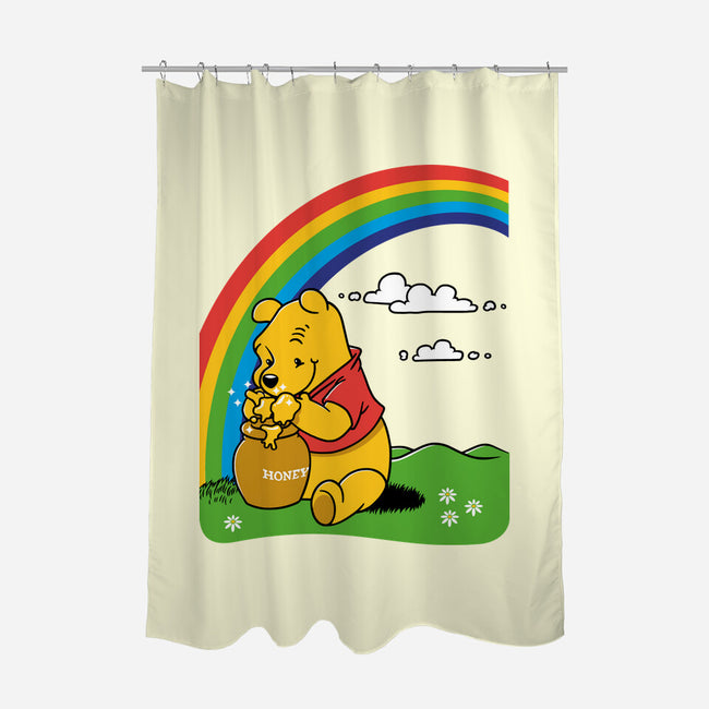 Gold At The End Of The Rainbow-None-Polyester-Shower Curtain-imisko