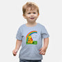 Gold At The End Of The Rainbow-Baby-Basic-Tee-imisko
