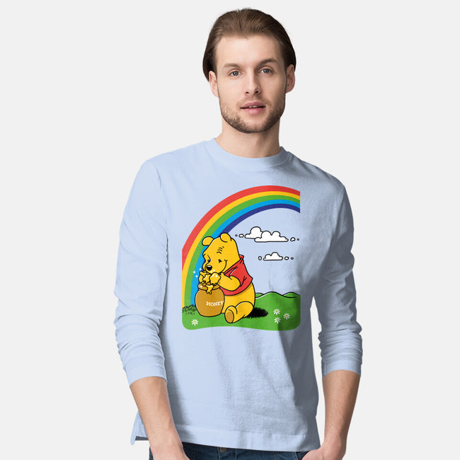 Gold At The End Of The Rainbow-Mens-Long Sleeved-Tee-imisko