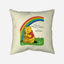 Gold At The End Of The Rainbow-None-Non-Removable Cover w Insert-Throw Pillow-imisko