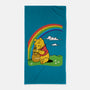 Gold At The End Of The Rainbow-None-Beach-Towel-imisko