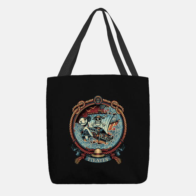 It's All About The Pirate Life-None-Basic Tote-Bag-glitchygorilla