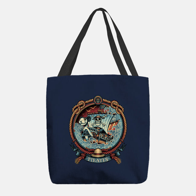 It's All About The Pirate Life-None-Basic Tote-Bag-glitchygorilla