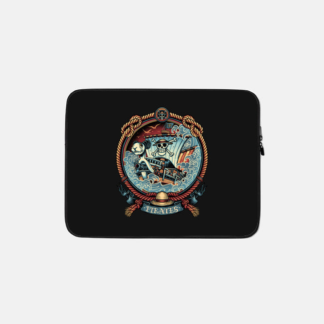 It's All About The Pirate Life-None-Zippered-Laptop Sleeve-glitchygorilla