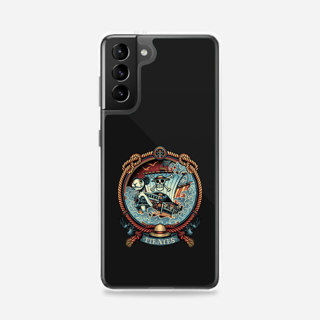 It's All About The Pirate Life-Samsung-Snap-Phone Case-glitchygorilla