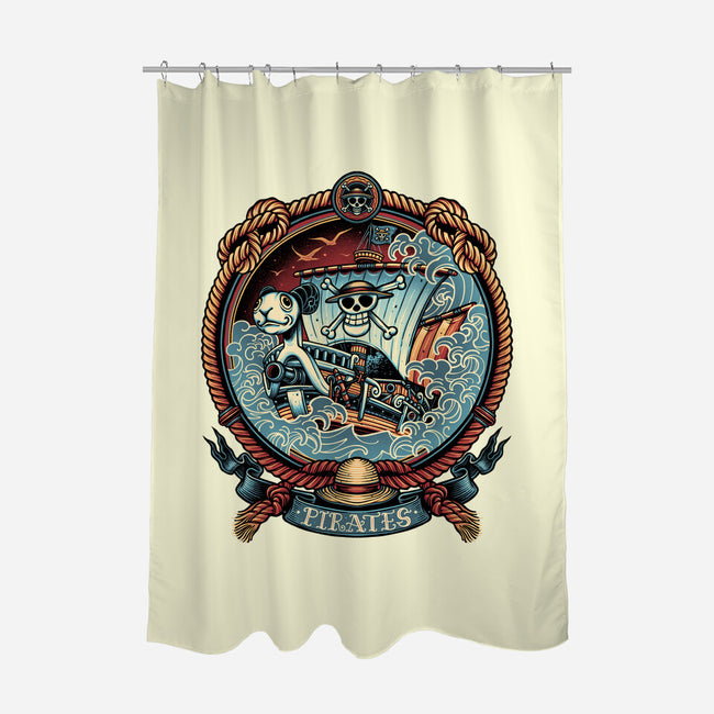 It's All About The Pirate Life-None-Polyester-Shower Curtain-glitchygorilla