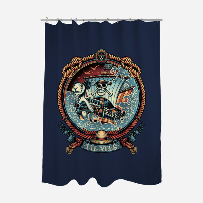 It's All About The Pirate Life-None-Polyester-Shower Curtain-glitchygorilla