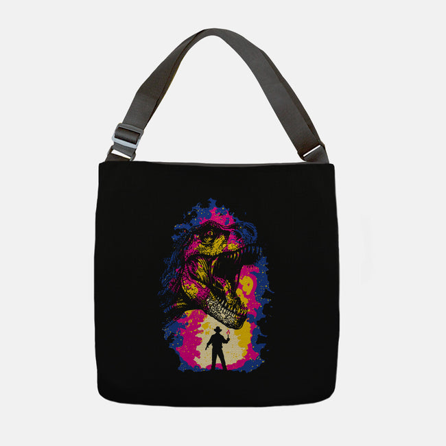 Isla Nublar-None-Adjustable Tote-Bag-dalethesk8er