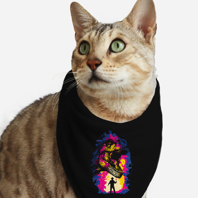 Isla Nublar-Cat-Bandana-Pet Collar-dalethesk8er