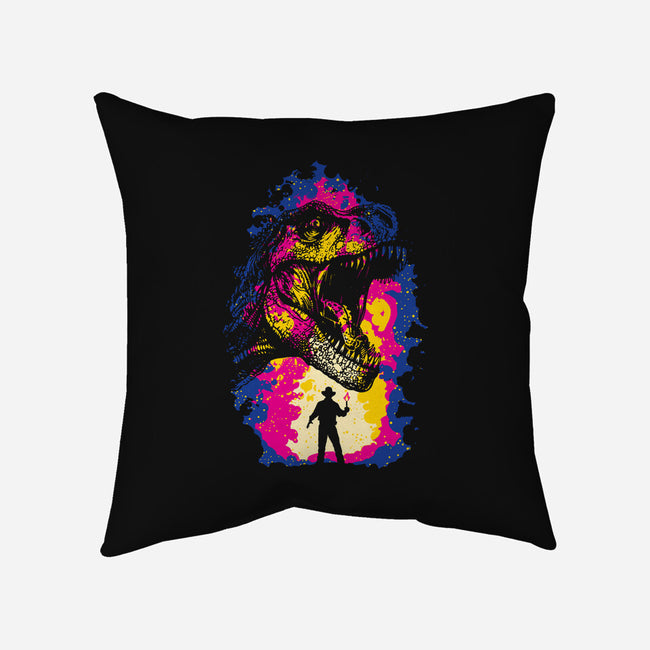 Isla Nublar-None-Removable Cover-Throw Pillow-dalethesk8er