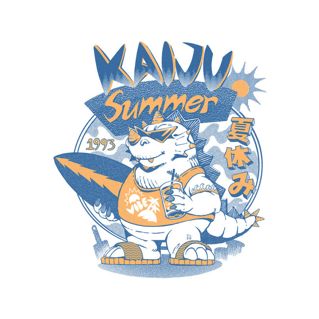 Kaiju Summer Vibes-None-Stretched-Canvas-ilustrata