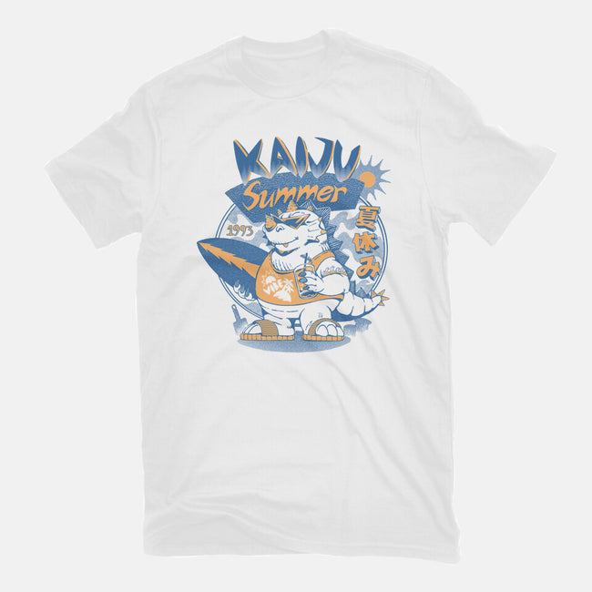 Kaiju Summer Vibes-Unisex-Basic-Tee-ilustrata