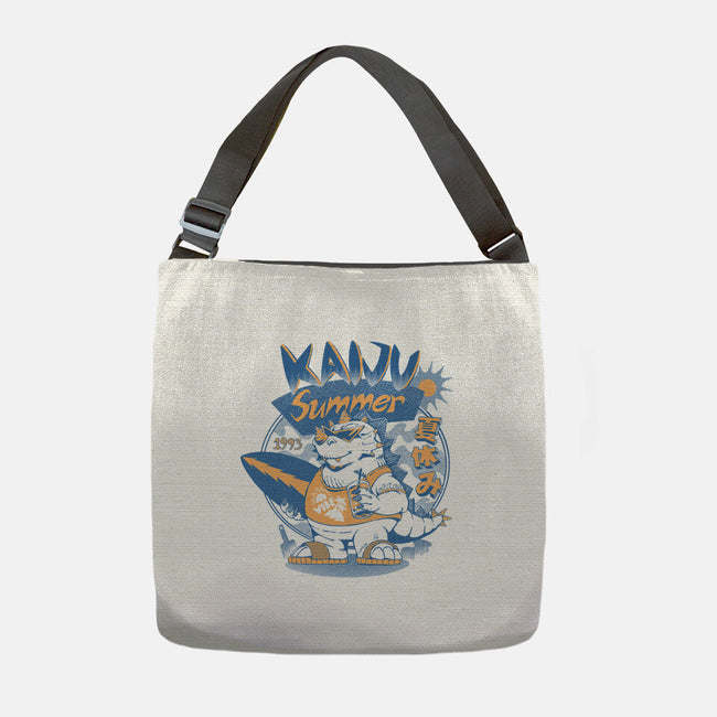 Kaiju Summer Vibes-None-Adjustable Tote-Bag-ilustrata