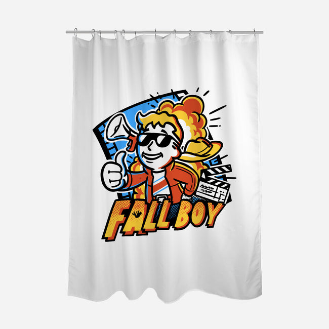 The Fall Boy-None-Polyester-Shower Curtain-estudiofitas