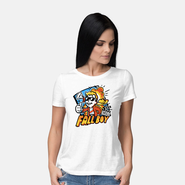 The Fall Boy-Womens-Basic-Tee-estudiofitas